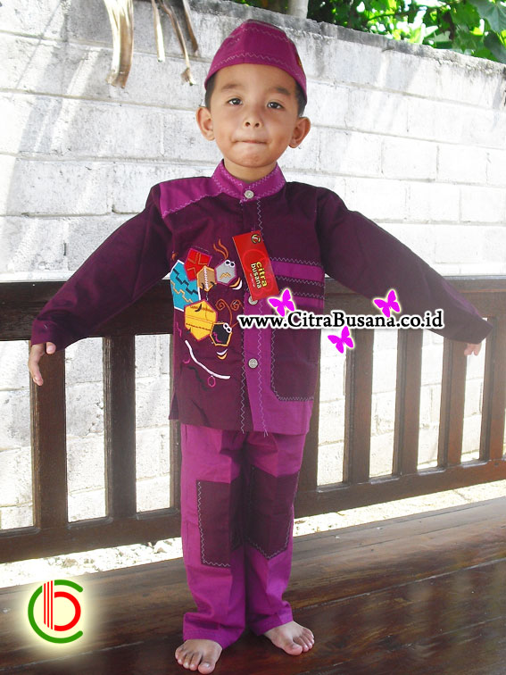 Busana Muslim Anak Laki | Citra Busana Kode : ACB94