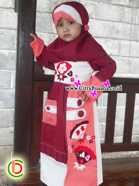 model baju muslim anak perempuan