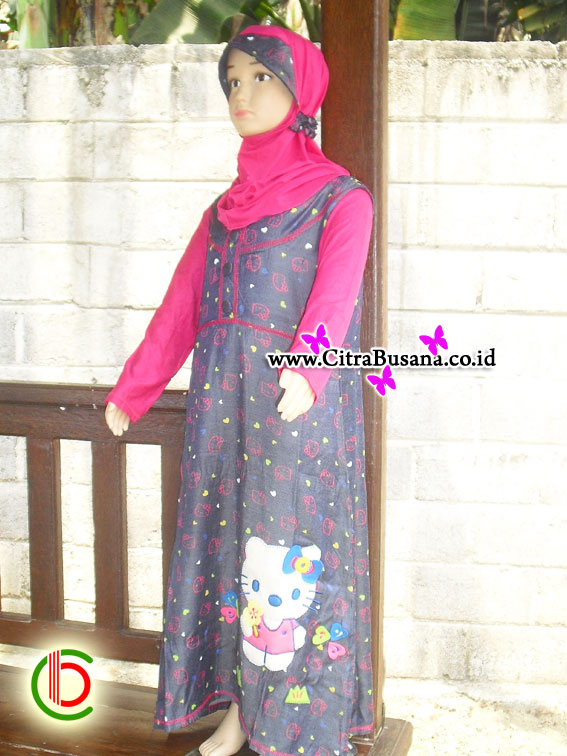 Baju Muslim Anak Perempuan Terbaru | Citra Busana Kode : ACB129