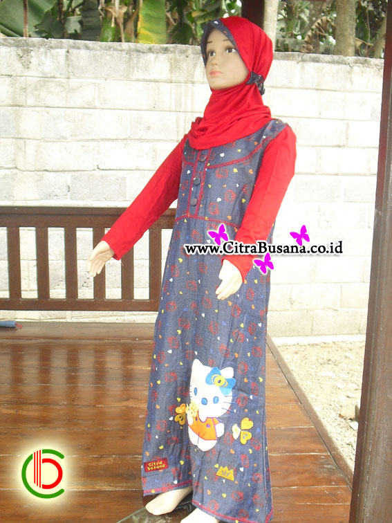 model pakaian muslim anak perempuan
