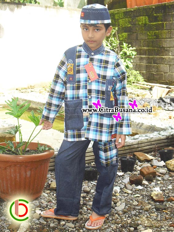 Baju Muslim Untuk Anak | Citra Busana Kode : ACB141