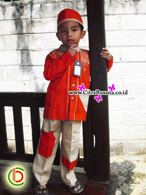 Contoh Baju Muslim Anak | Citra Busana Kode : ACB152